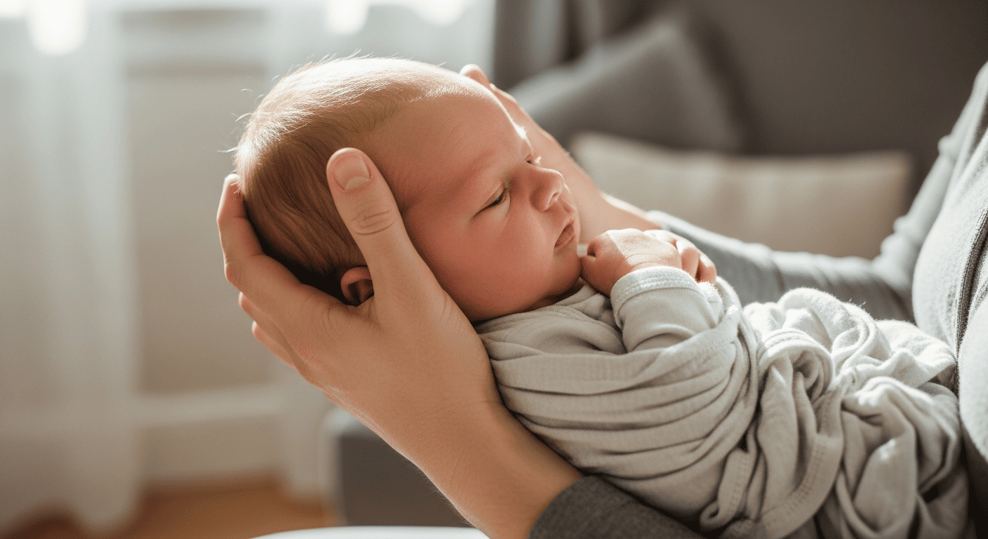 Остеопатия для новорождённых — бережная работа с младенцем