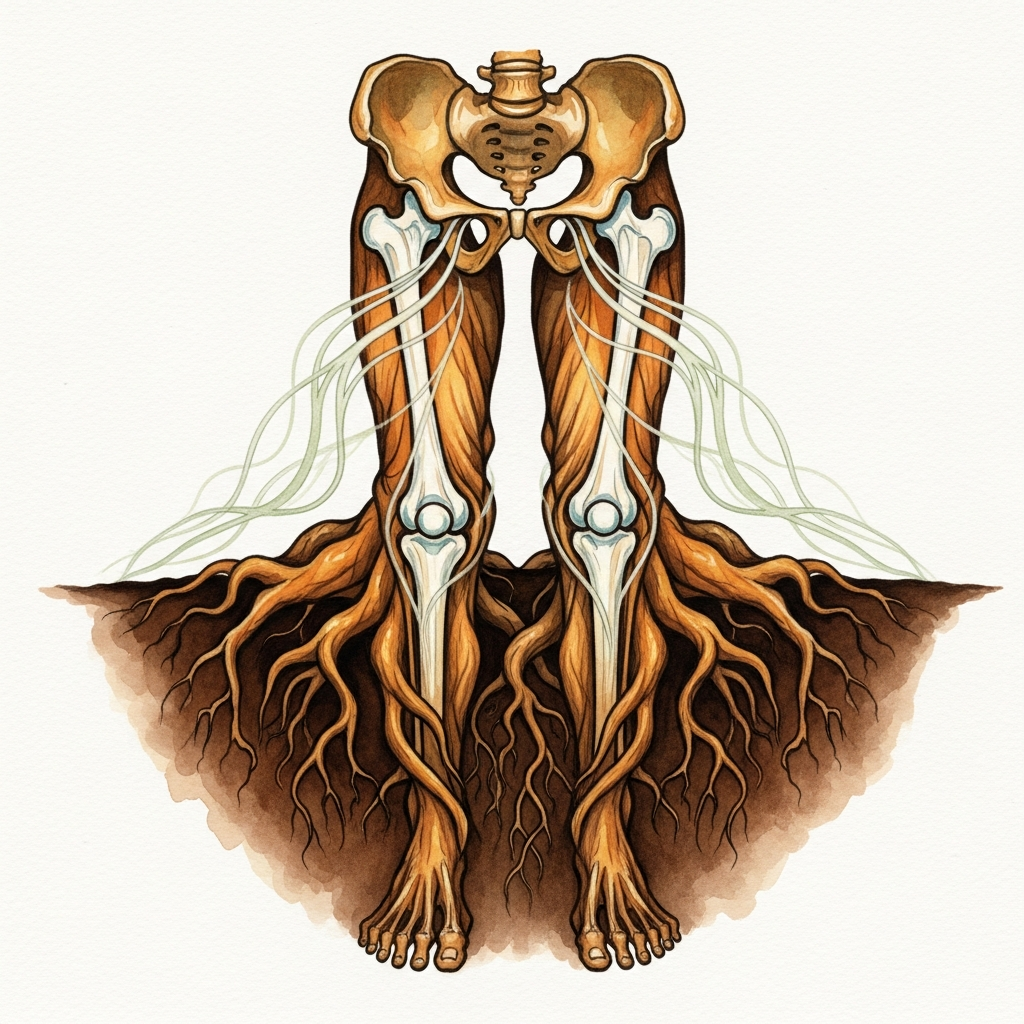 Психосоматика ног и таза