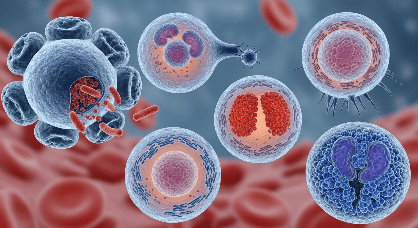 Лейкоциты — защитники организма