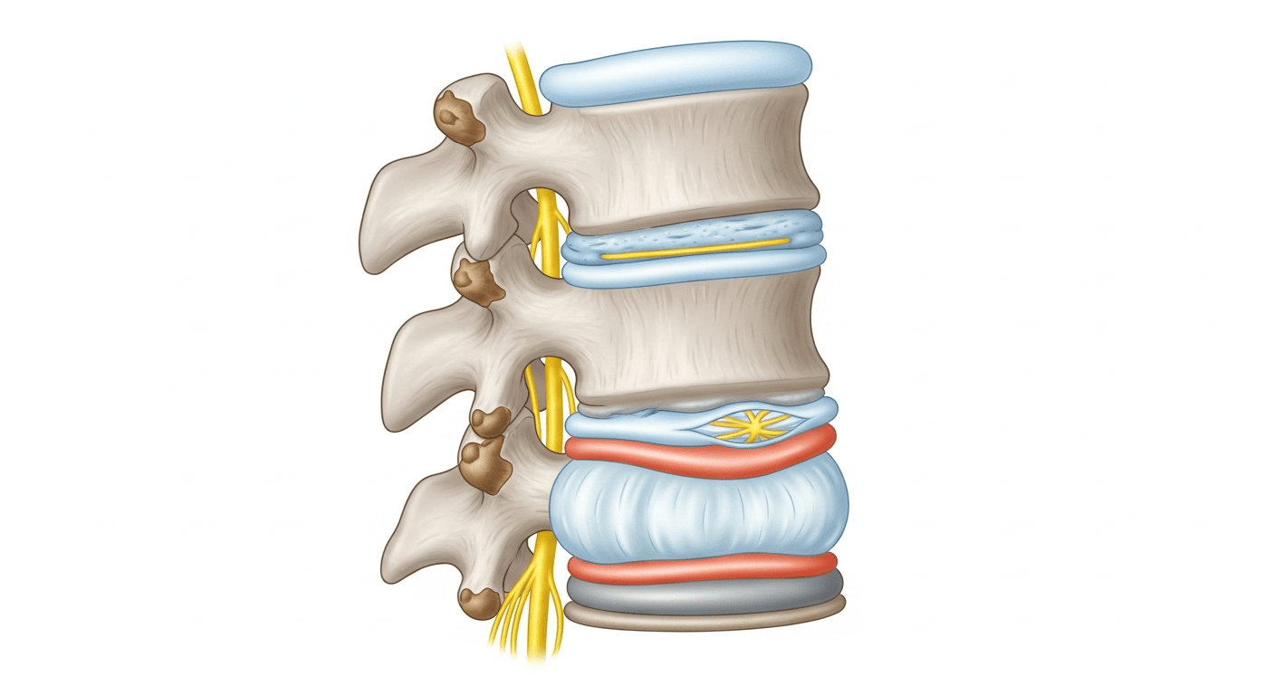 Остеохондроз — дегенеративные изменения позвоночника